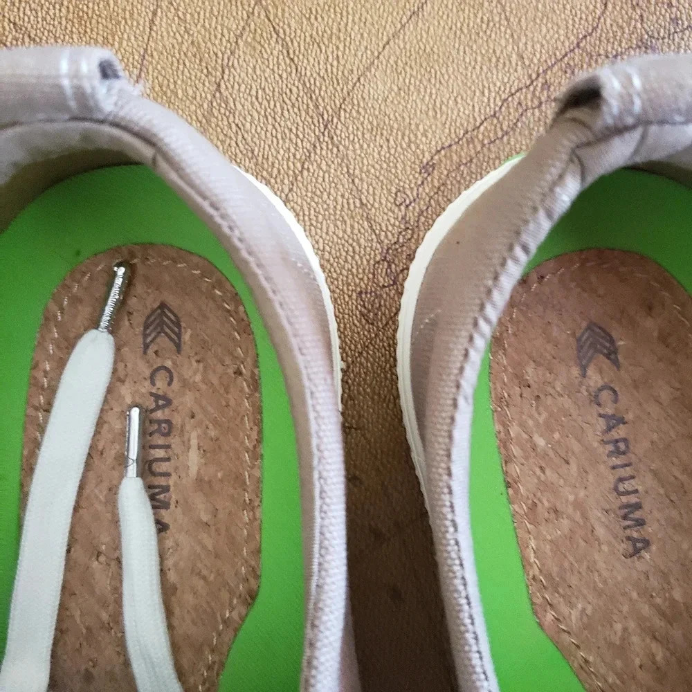 *CARIUMA, Canvas sneakers, Size 9.5, Tan sand - Picture 12 of 13